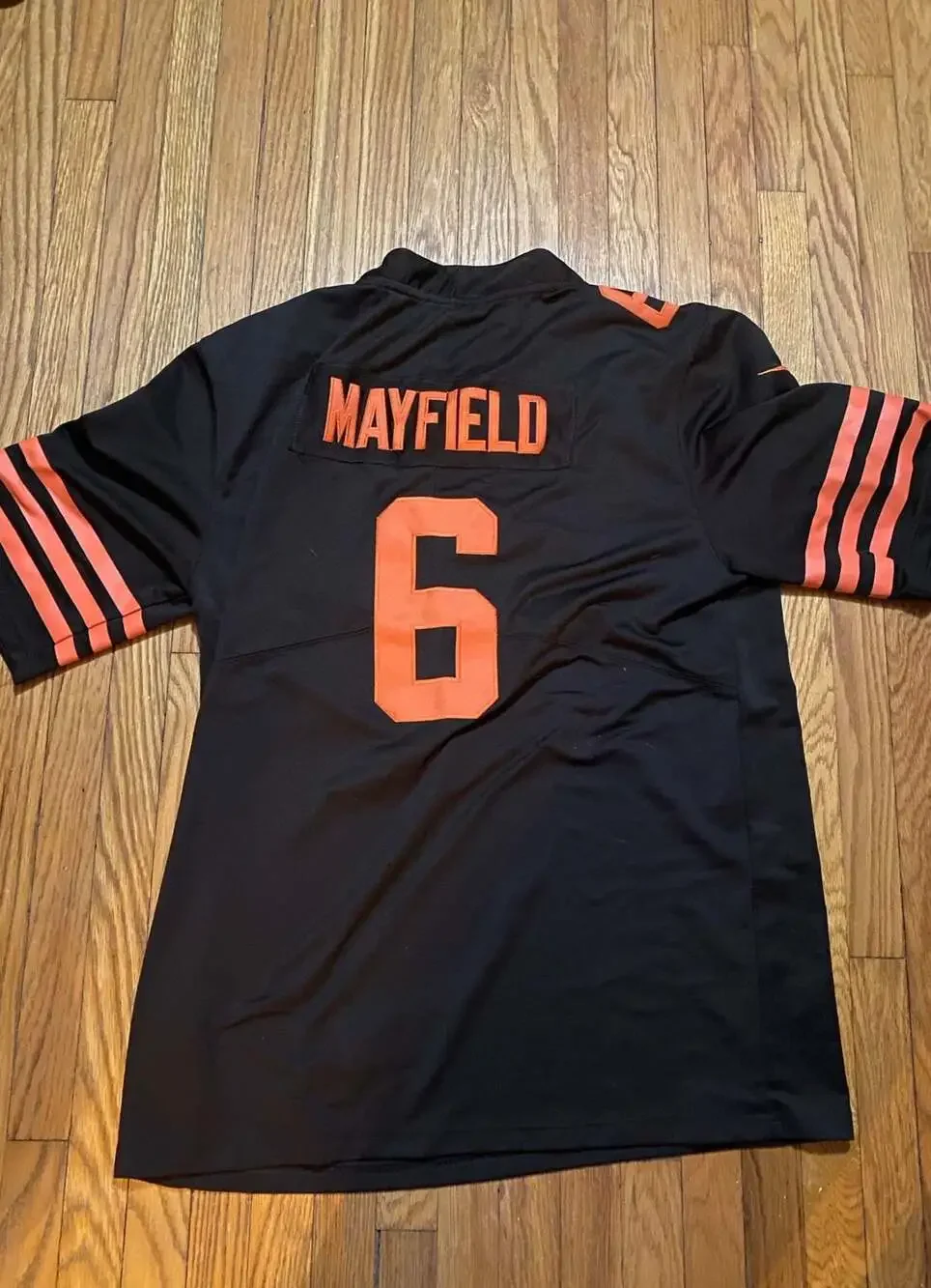 Men's Cleveland Browns Baker Mayfield Nike Brown Jersey size XXXL